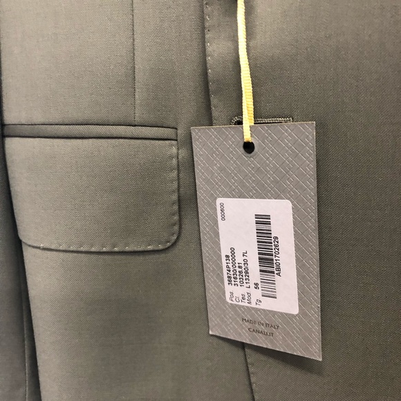 ***SOLD*** on another app Canali suit olive 56L - Picture 3 of 7